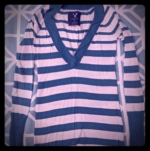 American Eagle Striped Sweater